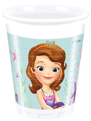 Sofia The First Pearl of the Sea Plastic Cups 8pk