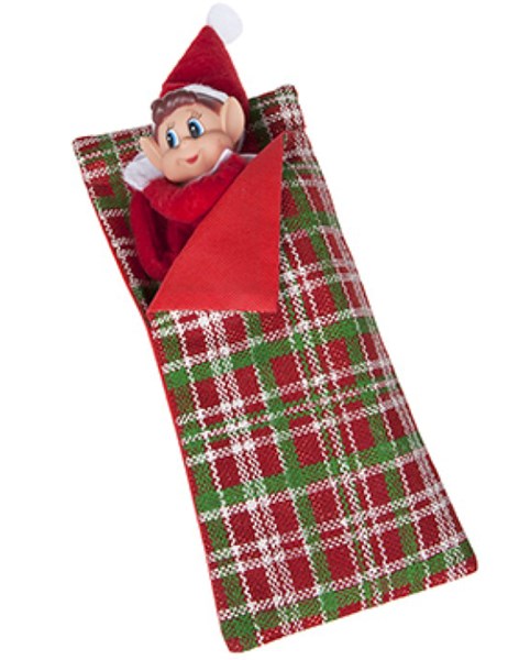 Christmas Patterned Elf Sleeping Bag