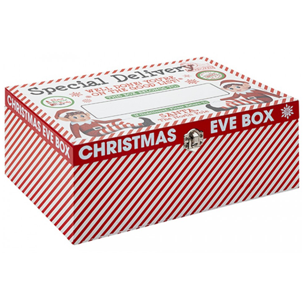 Deluxe Wooden Christmas Eve Elf Box