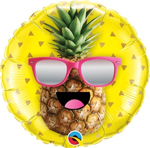 Mr Cool Pineapple 18" Foil Balloon