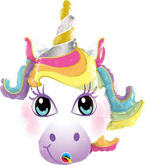 Magical Unicorn 14" Air Fill Foil Balloon