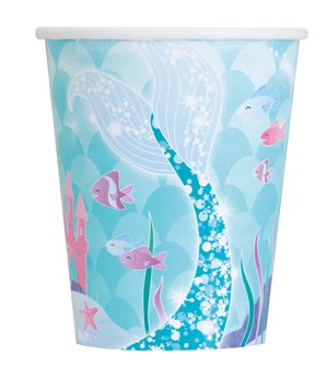 Mermaid Party 9oz Paper Cups