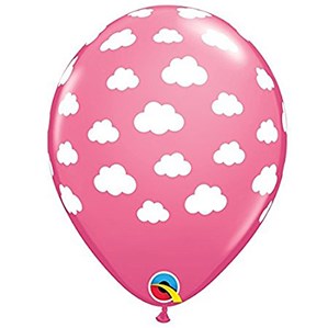 Rose Clouds 11" Latex Balloons 25pk