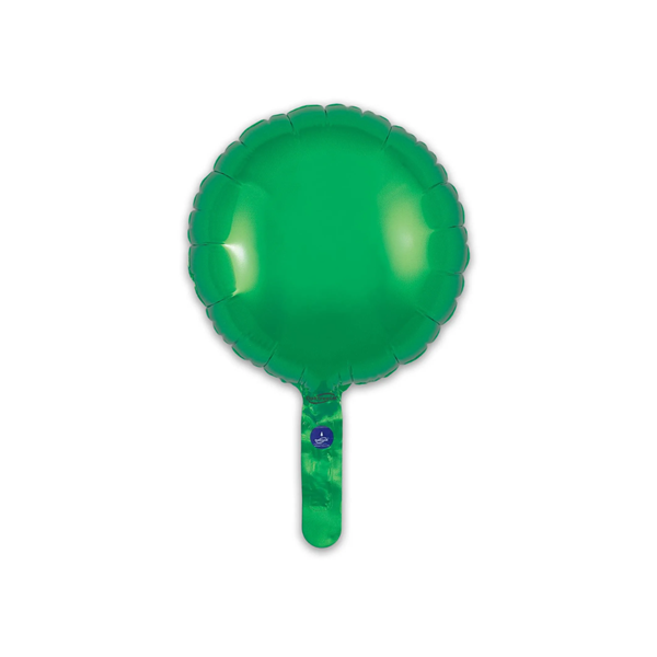 Oaktree Green 9" Round Foil Balloon (Loose & Self-Seal)
