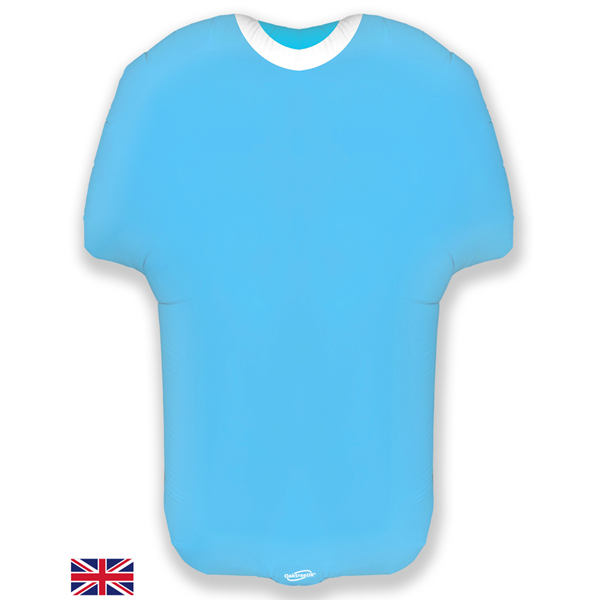 NEW Light Blue Football Shirt 24" Foil Balloon