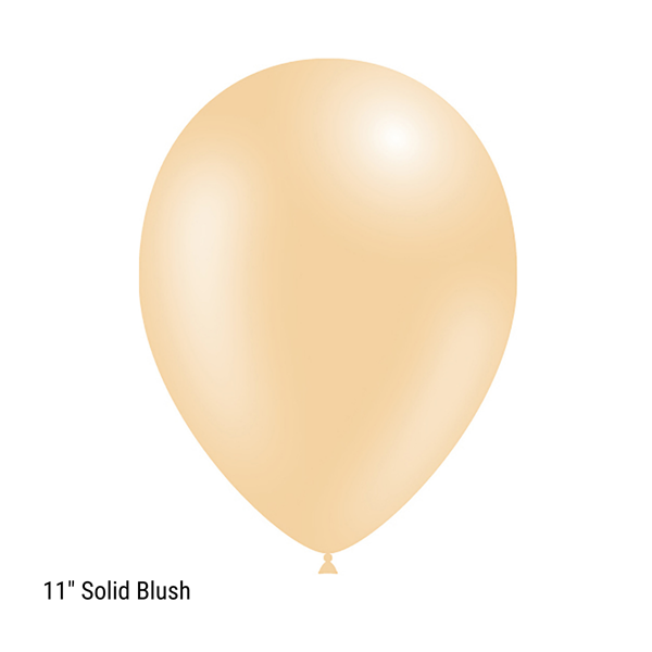 Decotex Pro 11" Fashion Solid Blush Latex Balloons 50pk