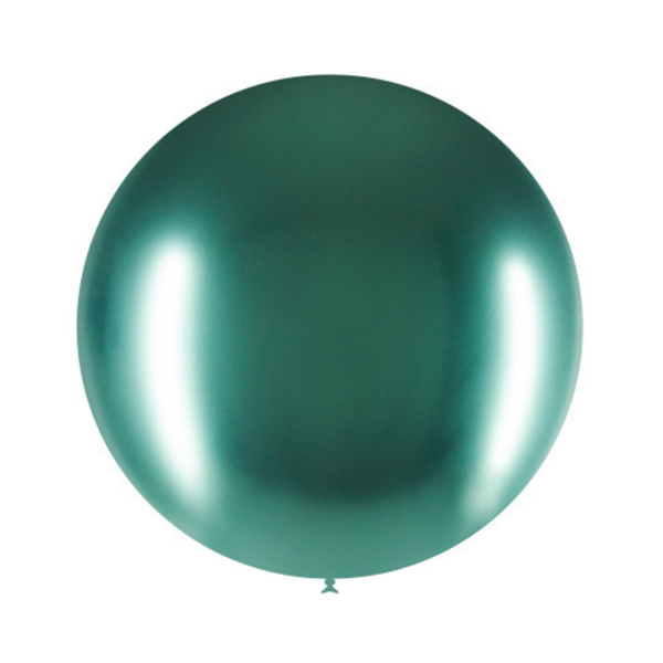 Decotex Pro Chromium Green 24" Latex Balloons 3pk