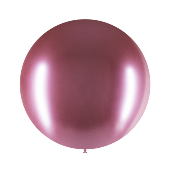 Decotex Pro Chromium Mauve 24" Latex Balloons 3pk