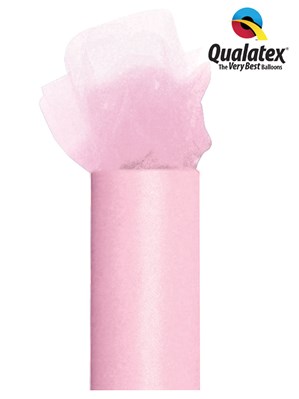 Light Pink Qualatex Tulle 20M