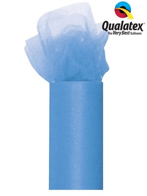Light Blue Qualatex Tulle 20M