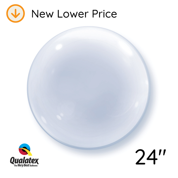 24" Qualatex Deco Bubble Balloon