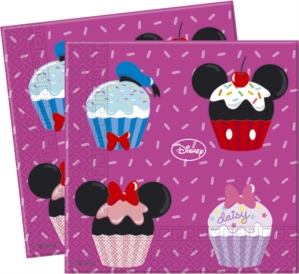 Mickey Mouse D-Lish Paper Napkins 20pk