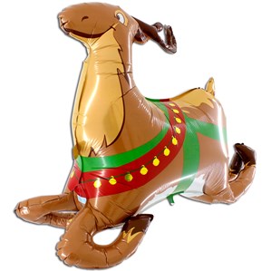 Christmas 3D Reindeer 43" Foil Balloon