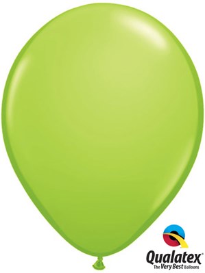 Qualatex 16" Lime Green Latex Balloons 50pk