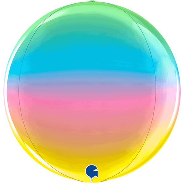 Grabo Rainbow Globe 15" Foil Balloon