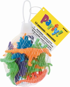 12 Plastic Dinosaurs - Party Favours