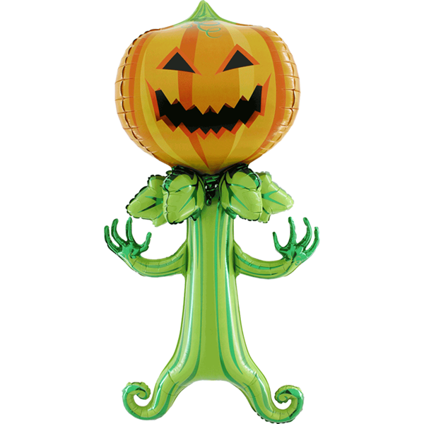 Halloween 5ft Spooky Pumpkin Foil Balloon