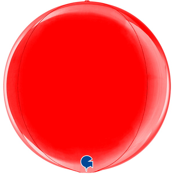 Grabo Red Globe 15" Foil Balloon