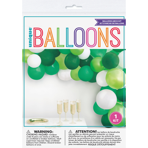 Green Latex Balloon DIY Arch Kit (40pcs)