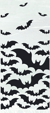 Halloween Bats Cello Bags 20pk