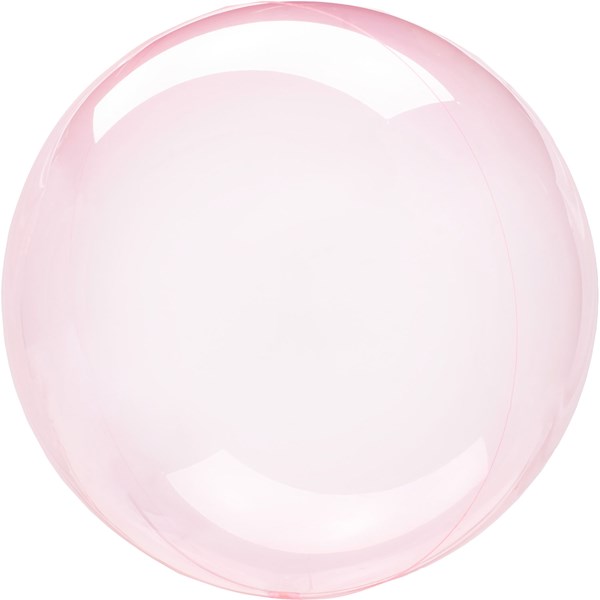 Anagram Crystal Clearz 18 - 22" Dark Pink Balloon (Pkgd)