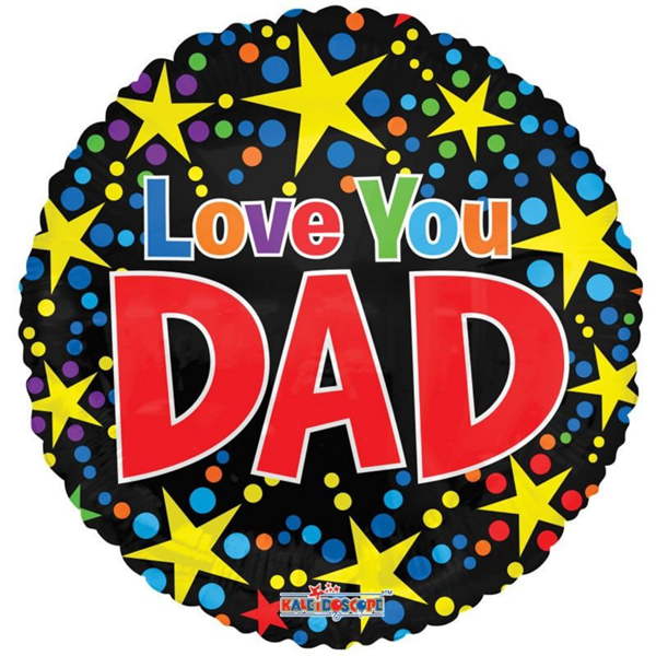 Love You Dad 18" Foil Balloon