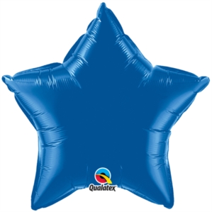 Dark Blue 20" Star Foil Balloon