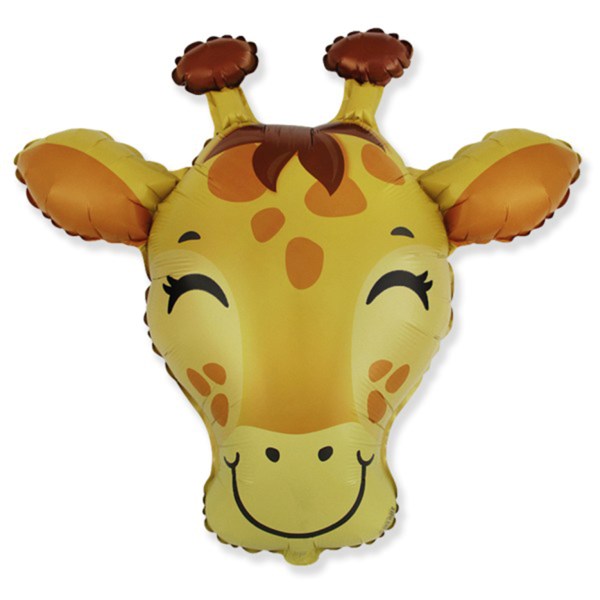 Giraffe Head 31" Jumbo Foil Balloon