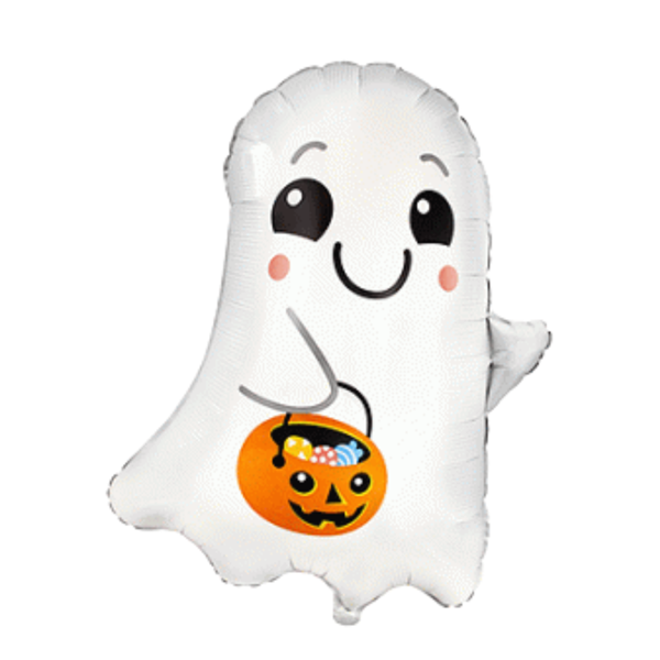 Halloween Cute Ghost 30" Foil Balloon