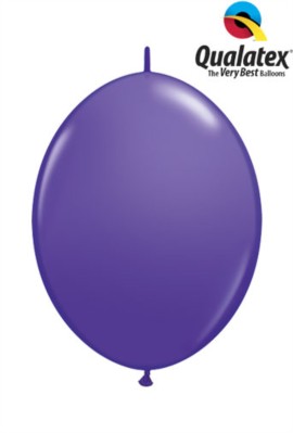 Qualatex 6" Purple Violet Quick Link Latex Balloons 50pk