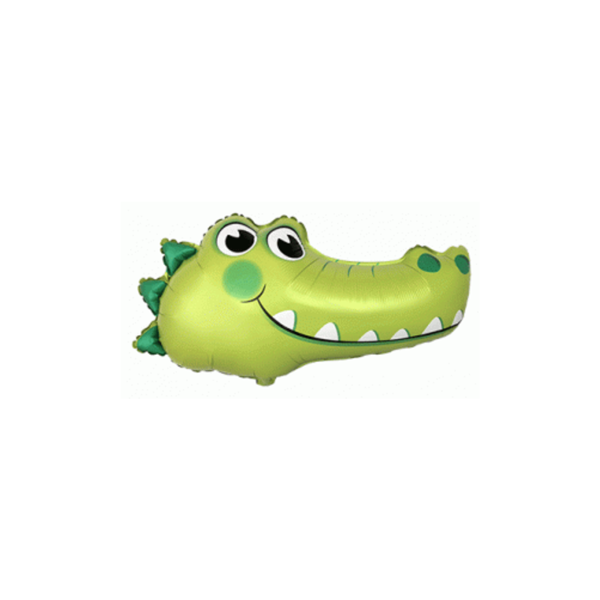 Crocodile Head 12" Mini Shape Foil Balloon