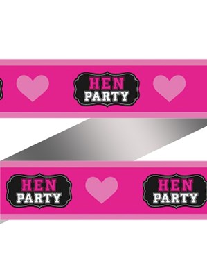 Pink Hen Party Foil Banner