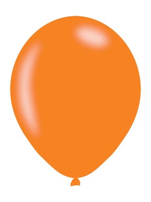 Metallic Orange 11" Latex Balloons 10pk