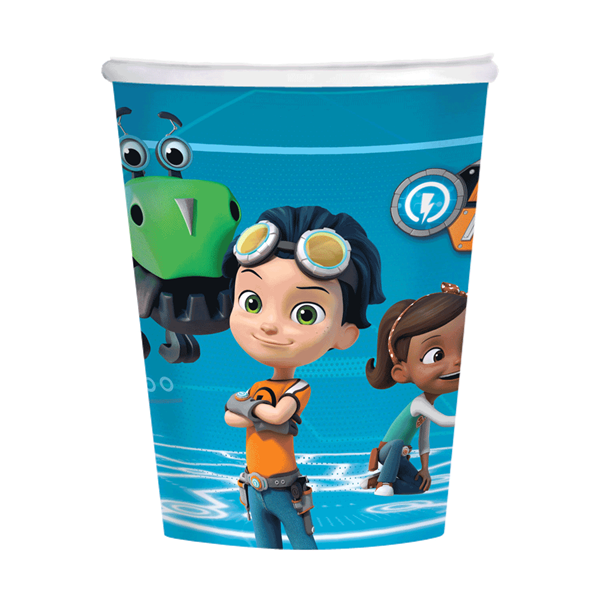 Rusty Rivets Party Paper Cups 8pk