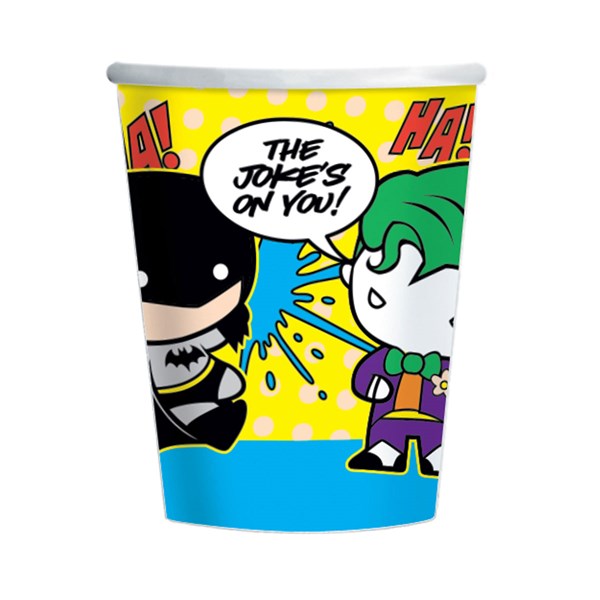 DC Batman vs Joker 250ml Paper Cups 8pk