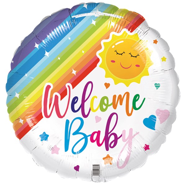 Baby Rainbow 18" Foil Balloon