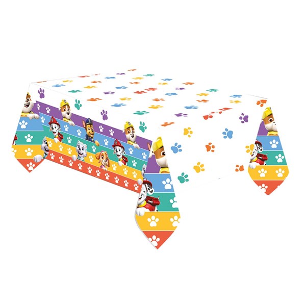 Paw Patrol Rainbow Paper 6ft Tablecover