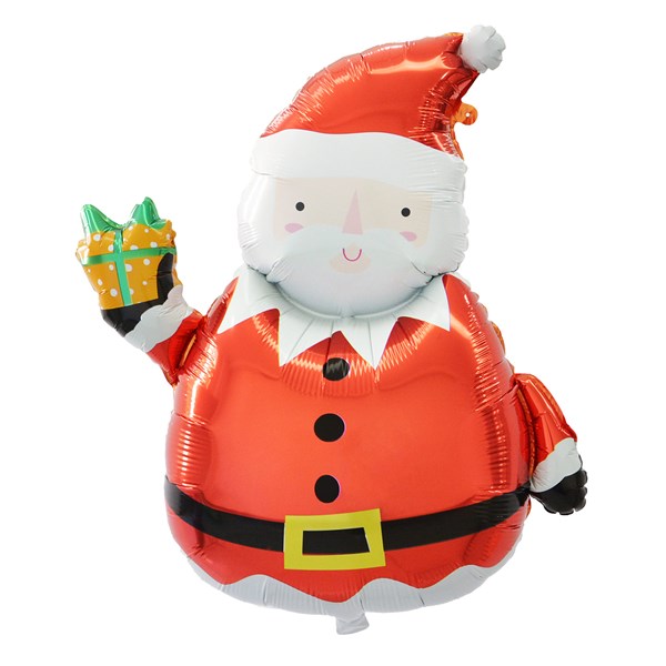Christmas Santa Character 35" SuperShape Foil Balloon