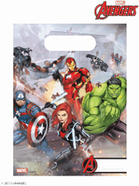 Marvel Avengers Party Bags 6pk