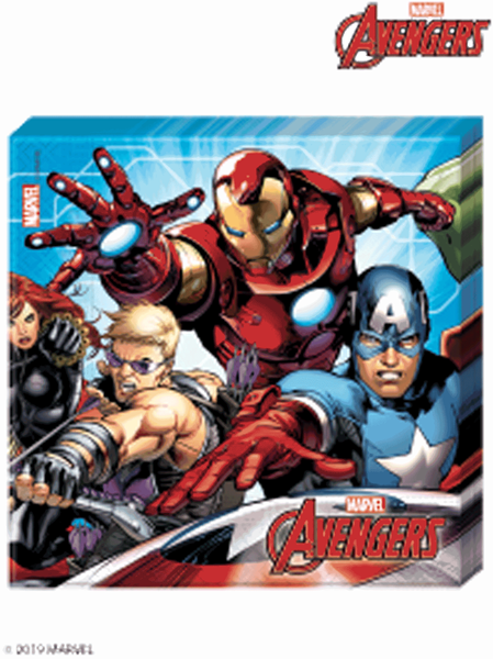 Marvel Avengers 2-Ply Napkins 20pk