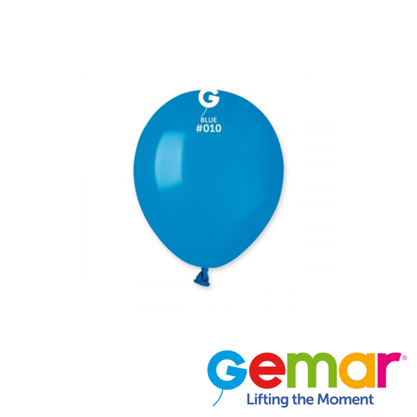 Gemar Standard Blue 5" Latex Balloons 50pk
