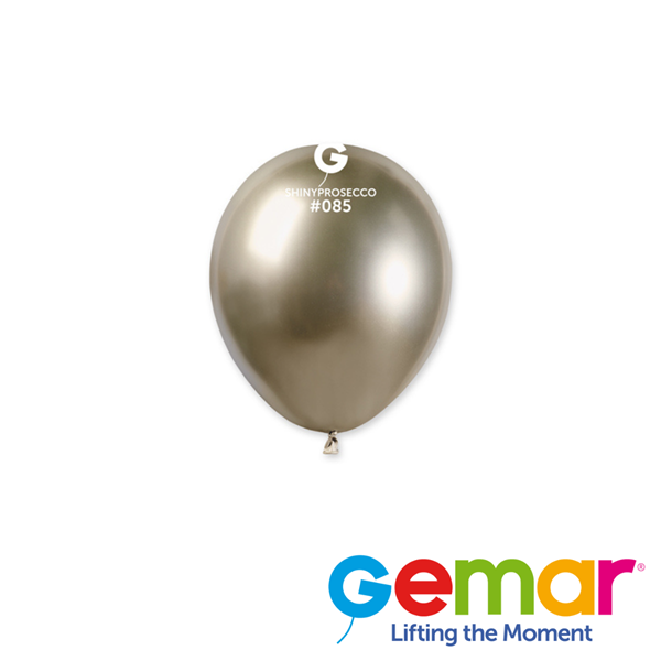 Gemar Shiny Prosecco 5" Latex Balloons 50pk