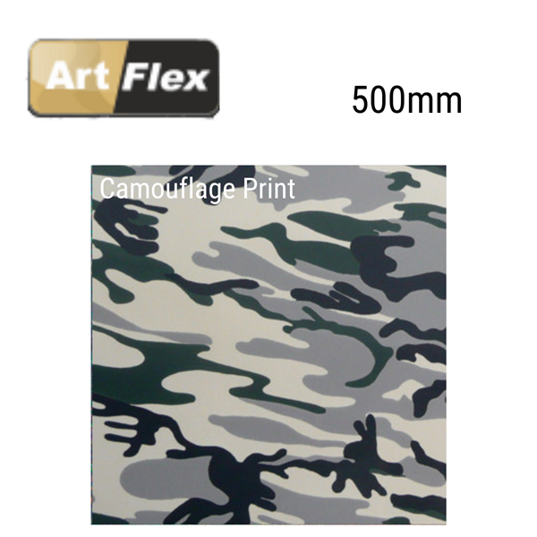 Artflex Camouflage Garment Vinyl 500mm