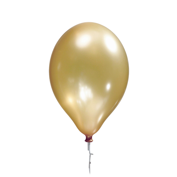 Satin Gold 11" Latex Balloons 8pk