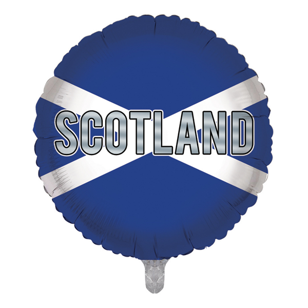 Scotland Flag Football 18" Foil Balloon