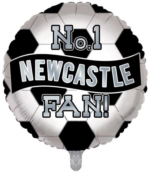 Football No.1 Newcastle Fan 18" Foil Balloon