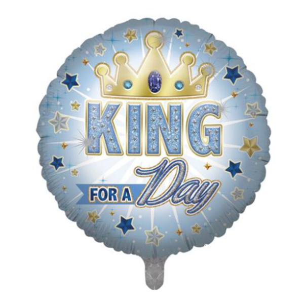 King For A Day 31" Large Foil Balloon