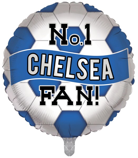 Football No.1 Chelsea Fan 18" Foil Balloon