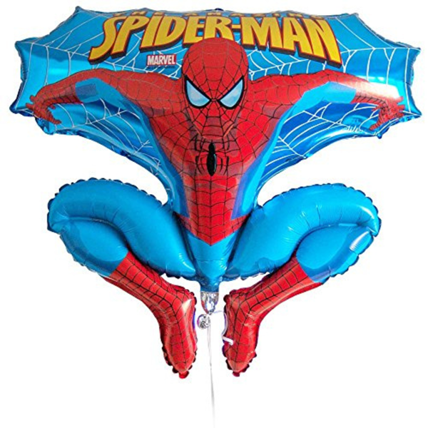 Spiderman 31" Large Shaped Foil Balloon (Loose)