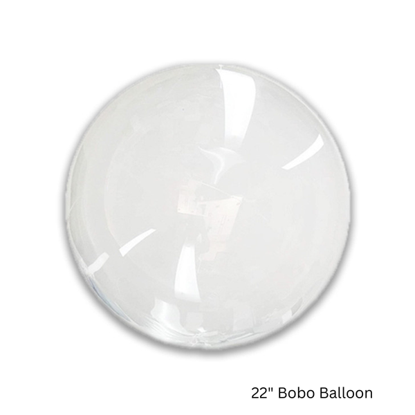 NEW 22" BoBo Clear Plastic Bubble Balloon Unpackaged